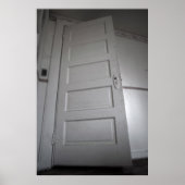 griezelige deur poster (Voorkant)