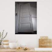 griezelige deur poster (Keuken)