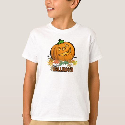 Griezelige Dieren Pompoen T-shirt (Voorkant)