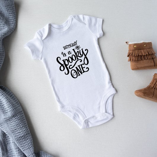 Griezelige Eén 1e Verjaardagsfeestje Halloween Romper