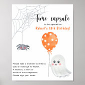 Griezelige Eén Halloween Tijdcapsule 1e verjaardag Poster (Voorkant)