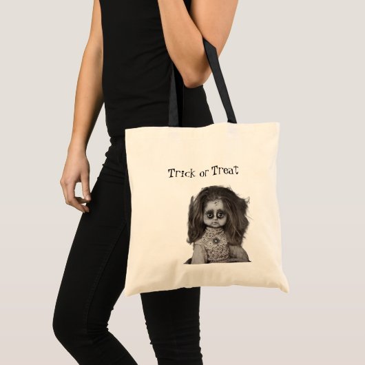  griezelige enge spookpop tote bag (Voorkant (product))