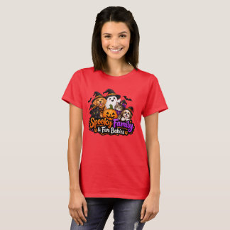 Griezelige Familie & Pels Babys Halloween | Cute H T-shirt