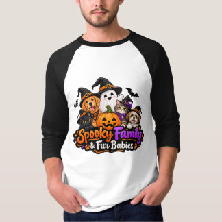 Griezelige Familie & Pels Babys Halloween | Mooie T-shirt