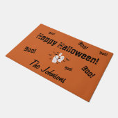 Griezelige Geest Halloween Decoratie Deurmat (Schuin)