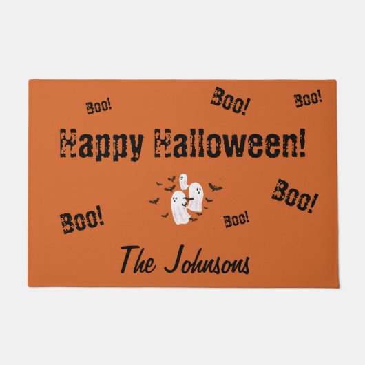 Griezelige Geest Halloween Decoratie Deurmat (Voorkant)