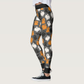 Griezelige Geest Halloween Leggings (Links)