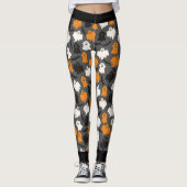 Griezelige Geest Halloween Leggings (Voorkant)