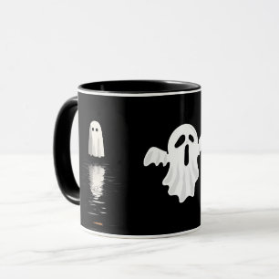 Griezelige Geest Halloween Mok