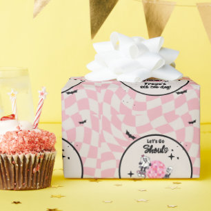 Griezelige Ghoul Halloween Verjaardag voor elke le Cadeaupapier