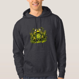 Griezelige giftige mutatie kikker hoodie