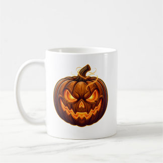 Griezelige Glowende Halloween Jack O Lantern Koffi Koffiemok