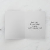 Griezelige Glowing Aura Look "3 JAAR OUD!" + Naam Kaart (Binnen)