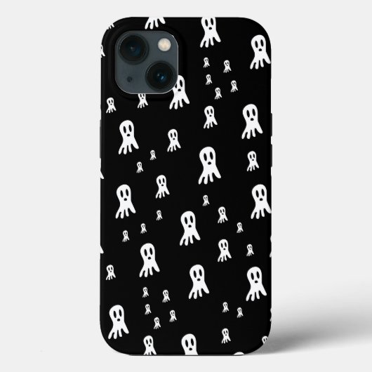 Griezelige gotische spookillustratie Case-Mate iPhone case (Achterkant)