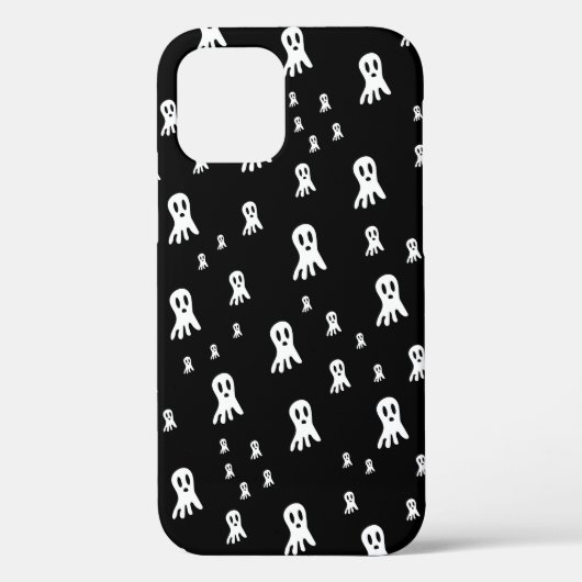 Griezelige gotische spookillustratie Case-Mate iPhone case (Achterkant)