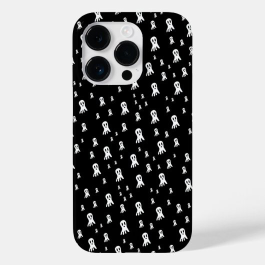 Griezelige gotische spookillustratie Case-Mate iPhone case (Achterkant)