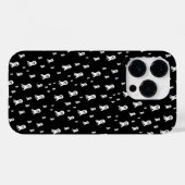 Griezelige gotische spookillustratie Case-Mate iPhone case (Achterkant (horizontaal))