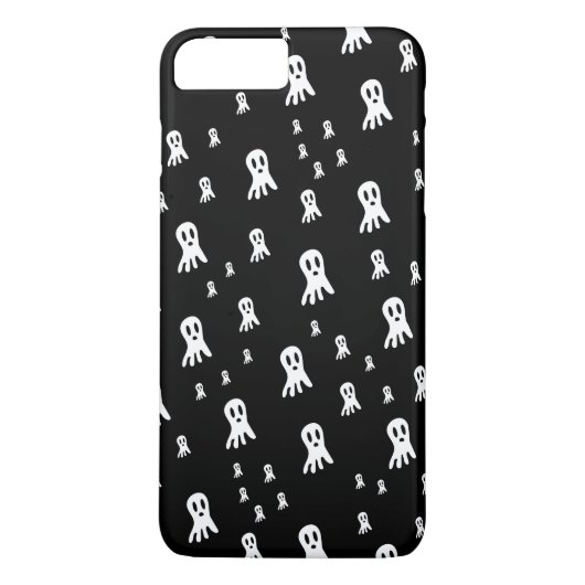 Griezelige gotische spookillustratie Case-Mate iPhone case (Achterkant)