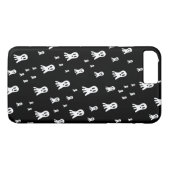 Griezelige gotische spookillustratie Case-Mate iPhone case (Achterkant (Horizontaal))