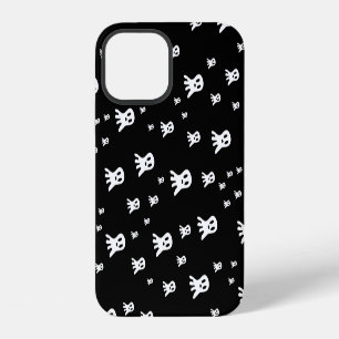Griezelige gotische spookillustratie iPhone 12 hoesje