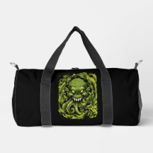 Griezelige Groene Tentakel Monster Reistas
