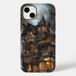 Griezelige Halloween-achtergrond iPhone hoesjes