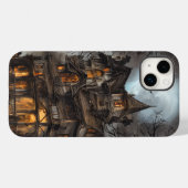 Griezelige Halloween-achtergrond iPhone hoesjes (Achterkant (horizontaal))