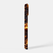 Griezelige Halloween-boom vleermuizen schedels pom iPhone 15 Case (Rechterkant)
