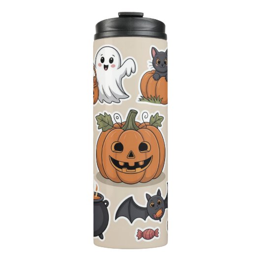 Griezelige Halloween cadeau Thermosbeker (Voorkant)