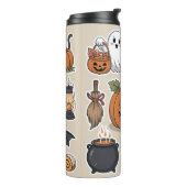 Griezelige Halloween cadeau Thermosbeker (Gedraaid links)