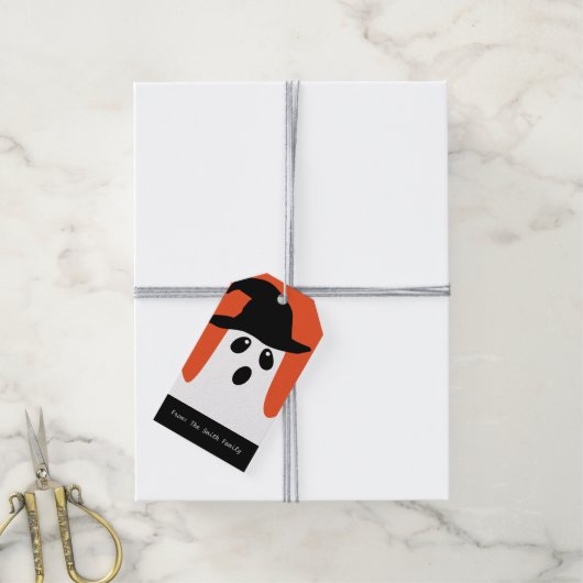 Griezelige Halloween-cadeautags Cadeaulabel (Met Touw)