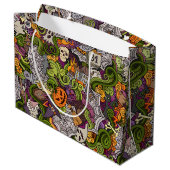 Griezelige Halloween cadeautas - Groot, Glanzend (Achterkant Gekanteld)