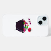 Griezelige Halloween-candybrouwpot Case-Mate iPhone Case (Achterkant (horizontaal))