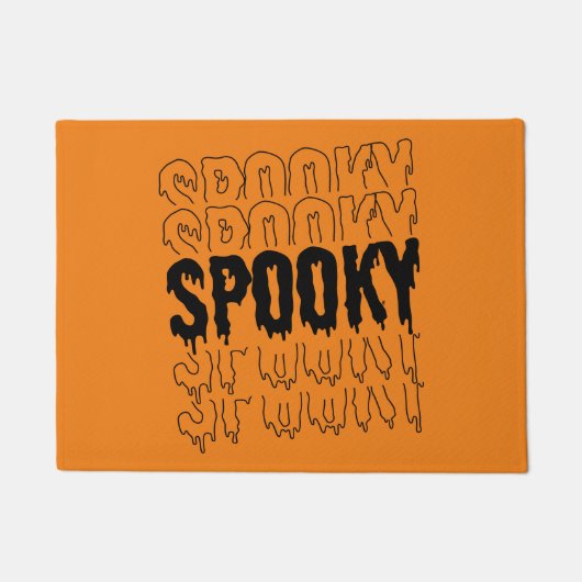 Griezelige Halloween Deurmat (Voorkant)