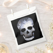 griezelige Halloween Disco Ball Skull Bedankzakje (Geknipt)