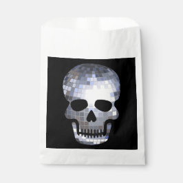 griezelige Halloween Disco Ball Skull Bedankzakje