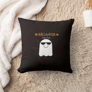 Griezelige Halloween Geest Pompoen Worp Kussen