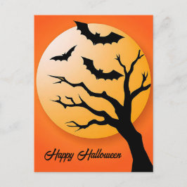 Griezelige Halloween Groet Ansichtkaart Briefkaart
