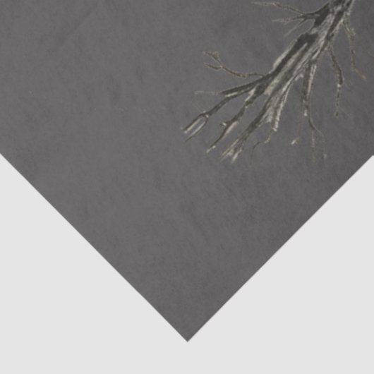  griezelige Halloween-heks Tissuepapier (Detail)