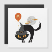 Griezelige Halloween Kat          (Voorkant / Achterkant)