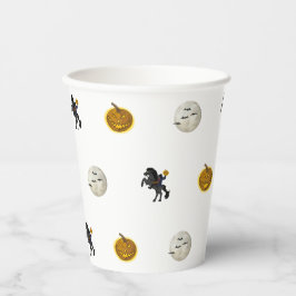 Griezelige Halloween Koploze Ruiter Koffiemok Papieren Bekers