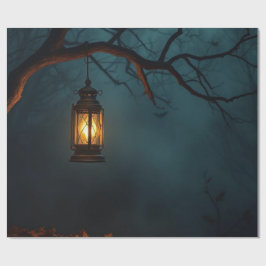 Griezelige Halloween-lantaarn-cadeauverpakking – L Cadeaupapier