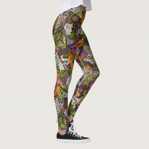 Griezelige Halloween Leggings
