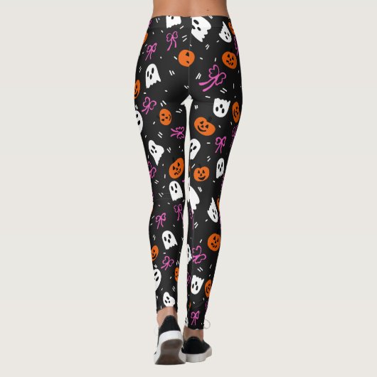 Griezelige Halloween Leggings (Achterkant)