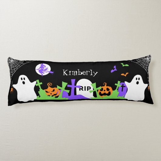 Griezelige Halloween-lichaamskussen Lichaamskussen (Achterkant)