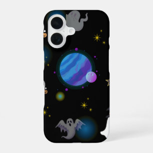 Griezelige Halloween-melkweg,Geheime Kasteel Phone iPhone 16 Hoesje
