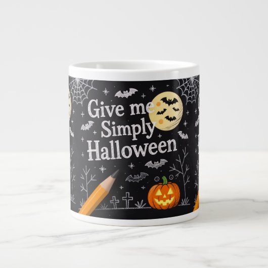 Griezelige Halloween mok (Voorkant)