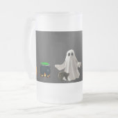 Griezelige Halloween mok (Voorkant links)