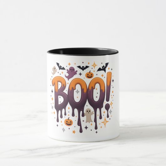 Griezelige Halloween mok – Leuke en pret design (Midden)