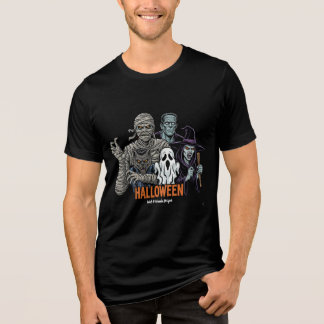 Griezelige Halloween Monsters T-shirt